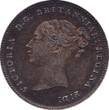 1881 MAUNDY FOURPENCE ( EF ) B - Maundy Coins - Cambridgeshire Coins