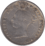 1881 MAUNDY FOURPENCE HOLED ( FAIR ) 16 - Maundy Coins - Cambridgeshire Coins