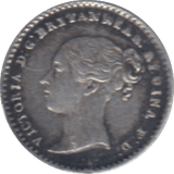1881 MAUNDY ONEPENCE ( EF ) - Maundy Coins - Cambridgeshire Coins