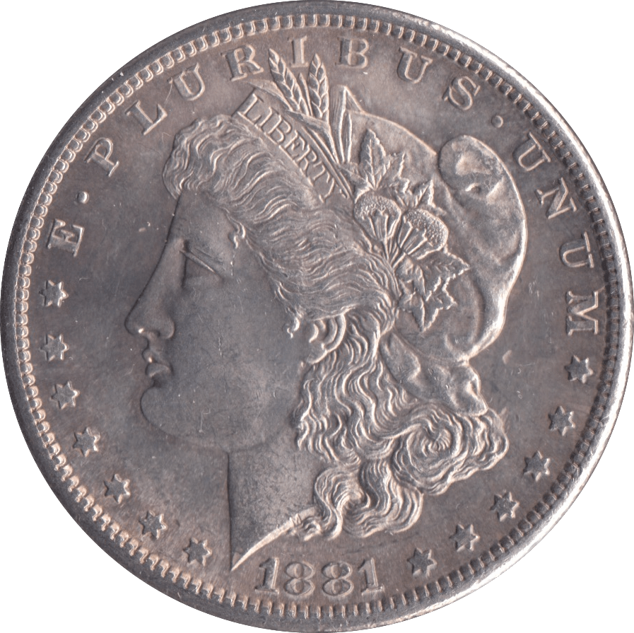 1881 MORGAN DOLLAR USA SAN FRANCISCO MINT - SILVER WORLD COINS - Cambridgeshire Coins