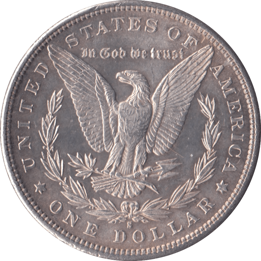 1881 MORGAN DOLLAR USA SAN FRANCISCO MINT - SILVER WORLD COINS - Cambridgeshire Coins