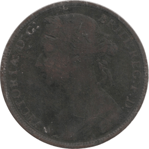 1881 PENNY ( FINE ) H - Penny - Cambridgeshire Coins