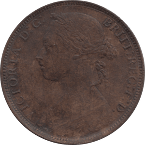 1881 PENNY H 1 ( EF ) 17 - Penny - Cambridgeshire Coins