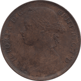 1881 PENNY H 1 ( EF ) 17 - Penny - Cambridgeshire Coins