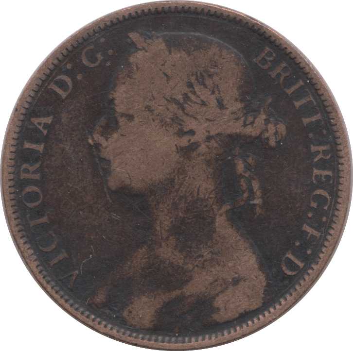 1881 PENNY ( NF ) H - Penny - Cambridgeshire Coins