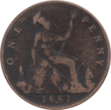 1881 PENNY ( NF ) H - Penny - Cambridgeshire Coins