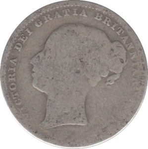 1881 SHILLING ( FAIR ) - Shilling - Cambridgeshire Coins
