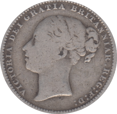 1881 SHILLING ( FINE ) - Shilling - Cambridgeshire Coins