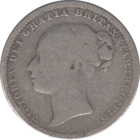 1881 SHILLING ( FINE ) - Shilling - Cambridgeshire Coins