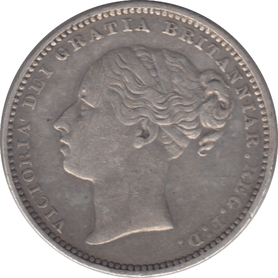 1881 SHILLING ( GVF ) - Shilling - Cambridgeshire Coins