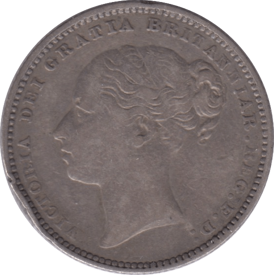 1881 SHILLING ( GVF ) - Shilling - Cambridgeshire Coins