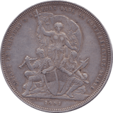 1881 SILVER 5 FRANC SWITZERLAND - SILVER WORLD COINS - Cambridgeshire Coins