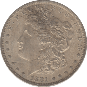 1881 SILVER MORGAN DOLLAR USA NEW ORLEANS MINT 2 - SILVER WORLD COINS - Cambridgeshire Coins