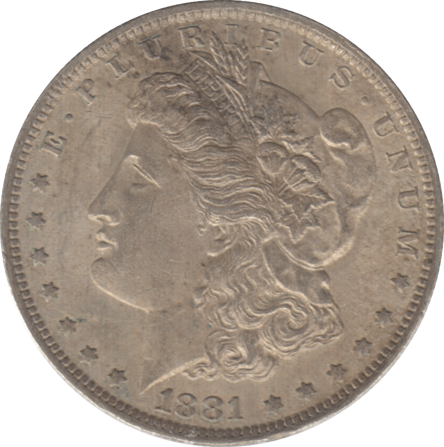 1881 SILVER MORGAN DOLLAR USA NEW ORLEANS MINT 2 - SILVER WORLD COINS - Cambridgeshire Coins