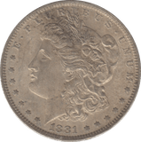 1881 SILVER MORGAN DOLLAR USA NEW ORLEANS MINT 2 - SILVER WORLD COINS - Cambridgeshire Coins