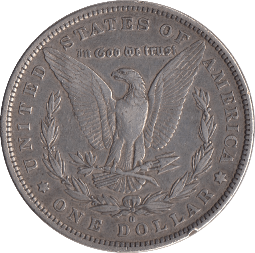 1881 SILVER MORGAN DOLLAR USA NEW ORLEANS MINT - SILVER WORLD COINS - Cambridgeshire Coins