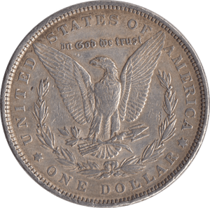 1881 SILVER MORGAN DOLLAR USA - SILVER WORLD COINS - Cambridgeshire Coins