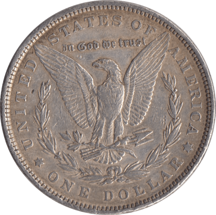 1881 SILVER MORGAN DOLLAR USA - SILVER WORLD COINS - Cambridgeshire Coins