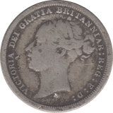 1881 SIXPENCE ( FAIR ) A - Sixpence - Cambridgeshire Coins