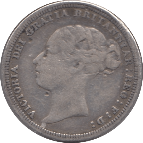 1881 SIXPENCE ( GF ) 1 - Sixpence - Cambridgeshire Coins