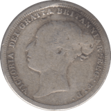 1881 SIXPENCE ( NF ) - Sixpence - Cambridgeshire Coins