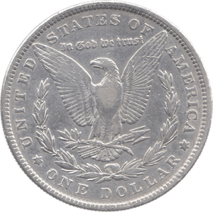 1881 USA SILVER MORGAN DOLLAR - WORLD COINS - Cambridgeshire Coins