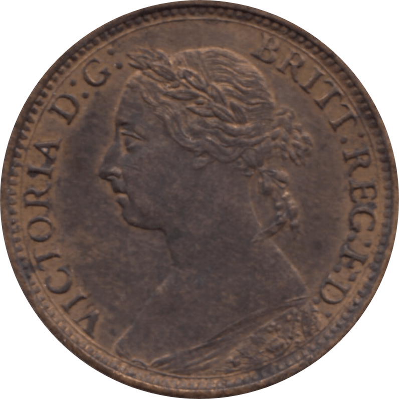 1882 FARTHING 2 H ( EF ) 72 - Farthing - Cambridgeshire Coins