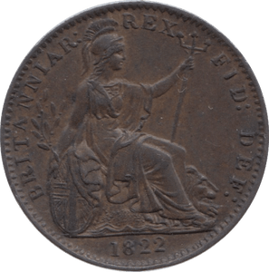 1882 FARTHING ( EF ) - Farthing - Cambridgeshire Coins
