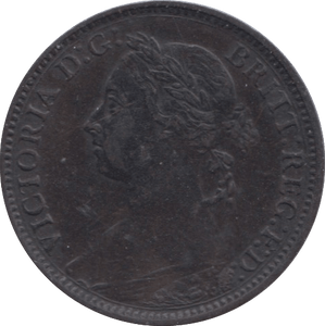 1882 FARTHING ( EF ) H 23 - Farthing - Cambridgeshire Coins