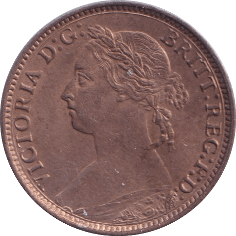 1882 H FARTHING ( BU ) - Farthing - Cambridgeshire Coins