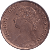 1882 H FARTHING ( BU ) - Farthing - Cambridgeshire Coins