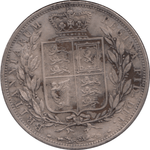 1882 HALFCROWN ( EF ) 1 - Halfcrown - Cambridgeshire Coins