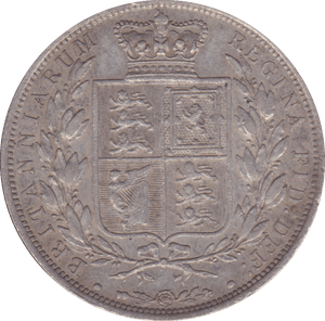 1882 HALFCROWN ( EF ) - Halfcrown - Cambridgeshire Coins