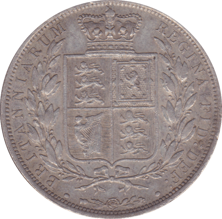 1882 HALFCROWN ( EF ) - Halfcrown - Cambridgeshire Coins