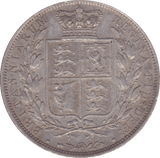 1882 HALFCROWN ( EF ) - Halfcrown - Cambridgeshire Coins
