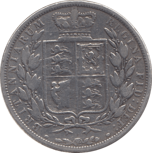 1882 HALFCROWN ( FINE ) - HALFCROWN - Cambridgeshire Coins