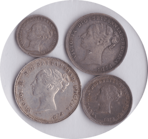 1882 MAUNDY SET VICTORIA - Maundy Set - Cambridgeshire Coins