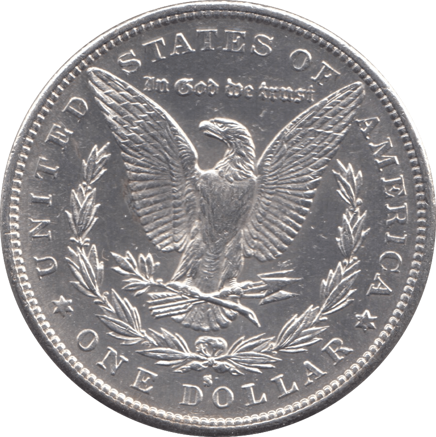 1882 MORGAN DOLLAR USA SAN FRANCISCO MINT - SILVER WORLD COINS - Cambridgeshire Coins