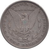 1882 MORGAN DOLLAR USA - SILVER WORLD COINS - Cambridgeshire Coins