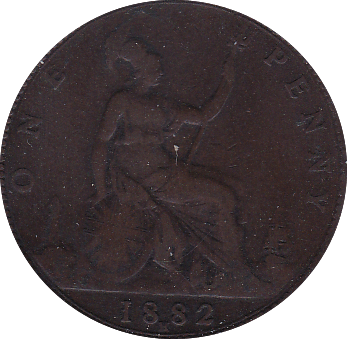 1882 PENNY ( FAIR ) H - Penny - Cambridgeshire Coins