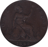 1882 PENNY ( FAIR ) H - Penny - Cambridgeshire Coins