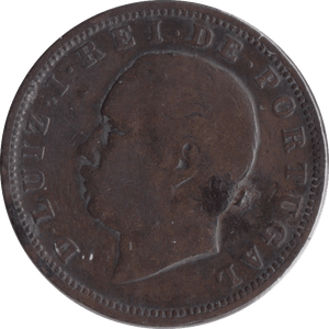 1882 PORTUGAL 20 REIS - WORLD COINS - Cambridgeshire Coins