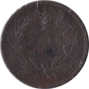 1882 PORTUGAL 20 REIS - WORLD COINS - Cambridgeshire Coins