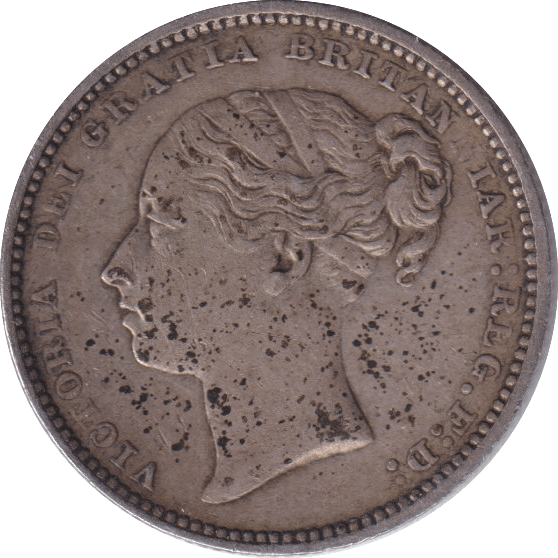 1882 SHILLING ( EF ) - Shilling - Cambridgeshire Coins