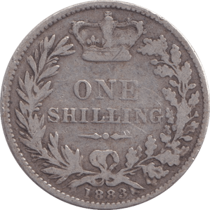 1882 SHILLING ( NF ) - Shilling - Cambridgeshire Coins