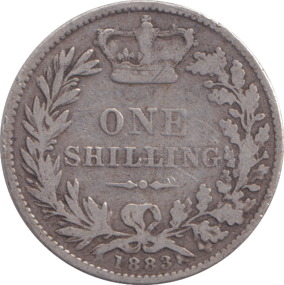 1882 SHILLING ( NF ) - Shilling - Cambridgeshire Coins