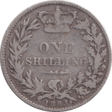 1882 SHILLING ( NF ) - Shilling - Cambridgeshire Coins