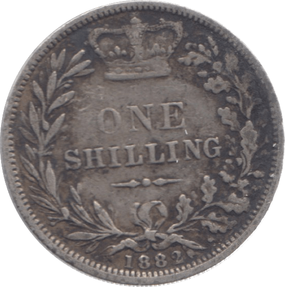 1882 SHILLING ( VF ) 13 - Shilling - Cambridgeshire Coins