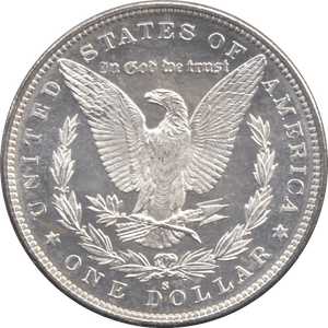 1882 SILVER MORGAN DOLLAR SAN FRANCISCO MINT - SILVER WORLD COINS - Cambridgeshire Coins