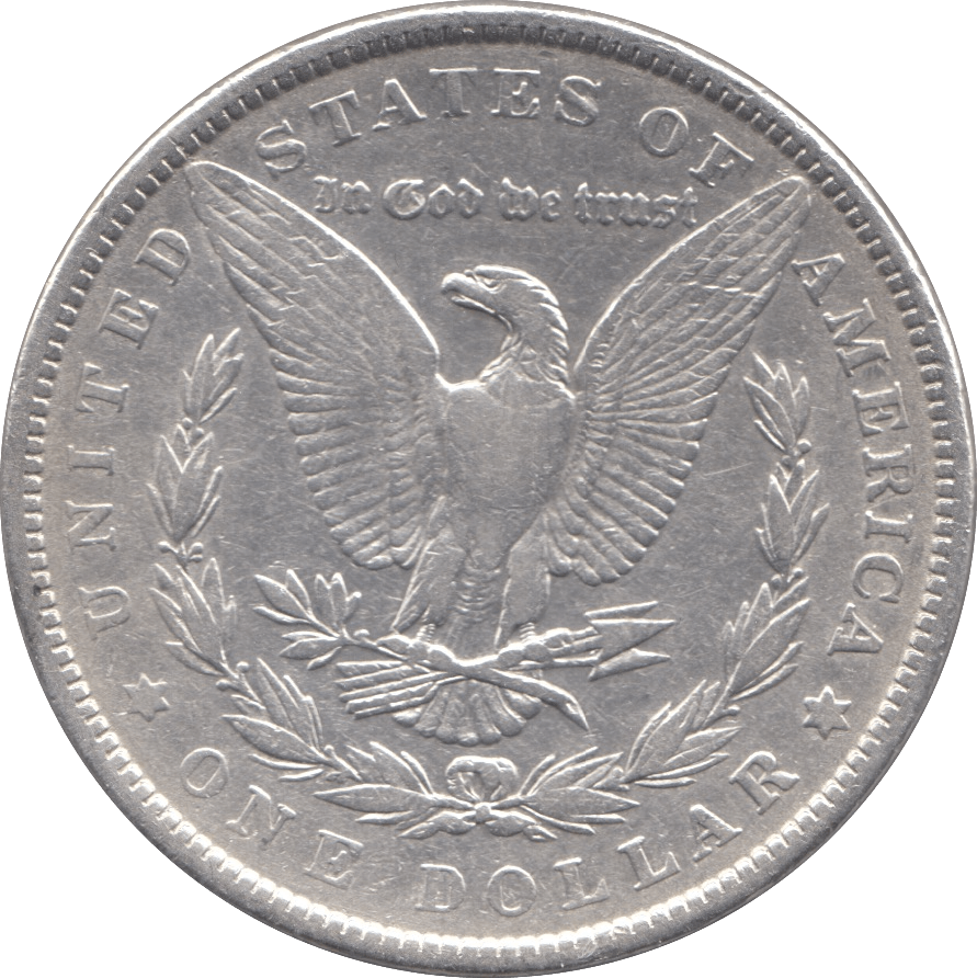 1882 SILVER MORGAN DOLLAR USA - SILVER WORLD COINS - Cambridgeshire Coins